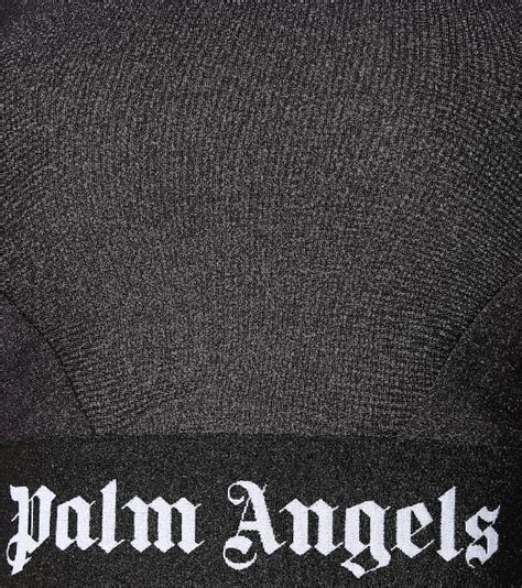 Palm Angels Logo-band Cropped Top In Black | ModeSens