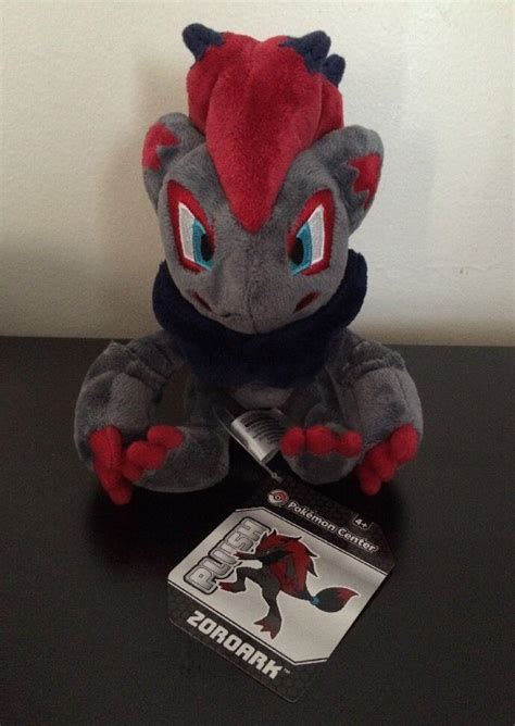 Pokemon Center Nintendo World Ny Zoroark Poke Doll Pokedoll Plush New