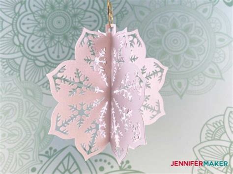 Diy Paper Cut Ornament Jennifer Maker