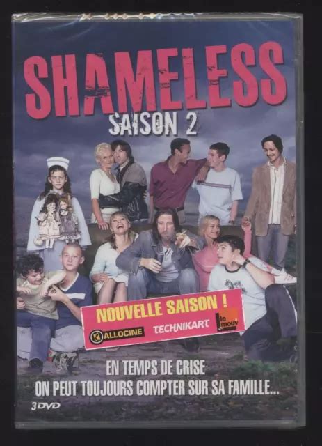 NEUF COFFRET DVD SHAMELESS INTÉGRALE SAISON 2 SÉRIE TV comédie humour