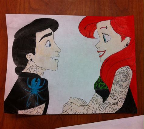 Punkemogoth Disney Little Mermaid Ariel Eric Disney Little Mermaids