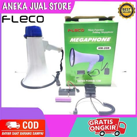 Jual Megaphone Besar Pengeras Suara Toa Fleco Hw R Shopee Indonesia