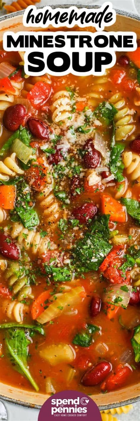 Minestrone Soup Is A Comforting Dish That Is Healthy And Delicious Too