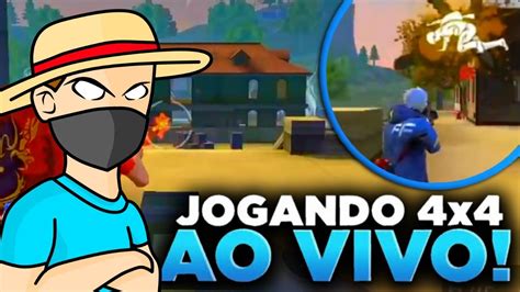 Free Fire Ao Vivo X Os Inscritos Amassando Geral Youtube