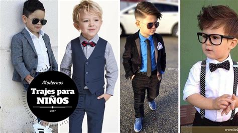 Trajes Para NiÑos Modernosmoda Design Youtube