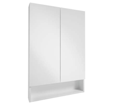 Szafka łazienkowa z lustrem wisząca biała 60x90 cm Lupo DomoDomo