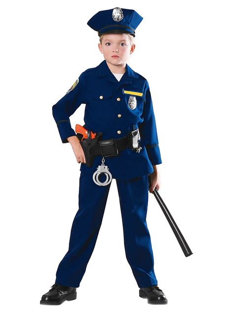 Costume Da Poliziotto Per Bambini Maskworld