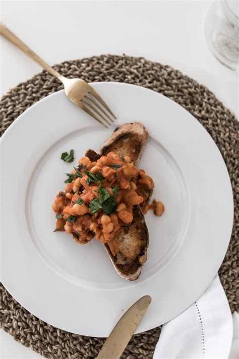 Rezept Baked Beans On Toast Vegan Gesund Anna Laura Amenta