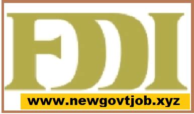 FDDI Recruitment 2023- Apply Lab Assistant Post - New Govt Job