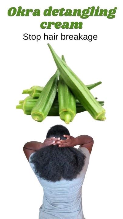 Use Okra Gel To Stop Natural Hair Breakage And Retain Length Youtube