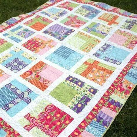 Waste Knot Quilt Pattern Pinned By Susan Mills Tiled Quilt Jelly