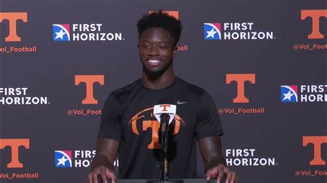 Vols Db Brandon Turnage Talks Fall Camp Tennessee Football Youtube