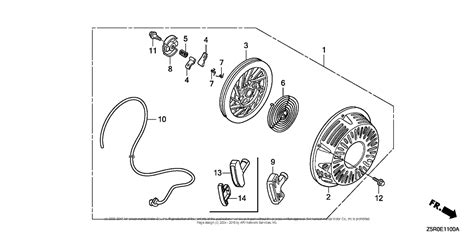 Honda Engines Gx U Qxs Engine Jpn Vin Gcank To Gcank