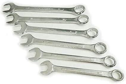 ABBASALI 14 Pieces Combination Spanner Set 8mm 24mm Metric Combination