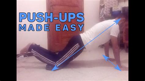 How To Make Push Ups Easy To Execute Beginners Step By Step Guide