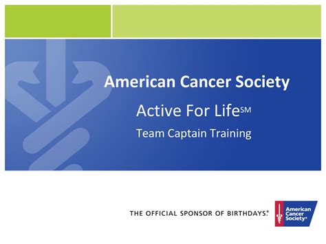 American Cancer Society Ppt Download