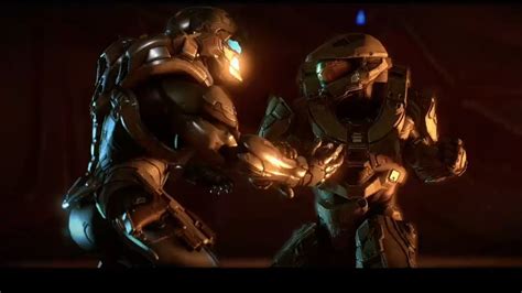 Master Chief vs Spartan Locke Fight Cutscene (Halo 5 Guardians) - YouTube