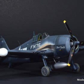 The Eduard Grumman F F N Hellcat Night Fighter Model Paint