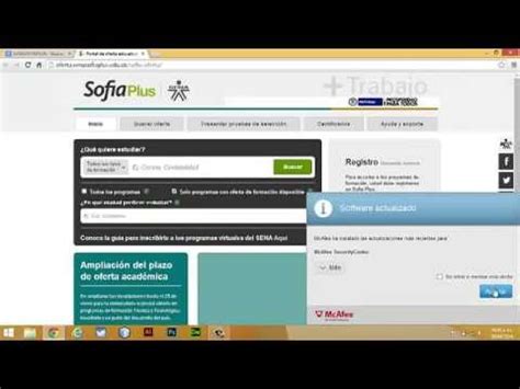 Como Ingresar A La Plataforma Sena Sofia Plus Youtube