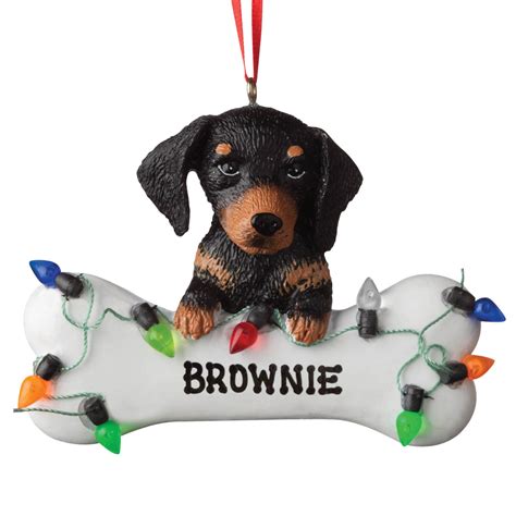 Personalized Dog Ornament