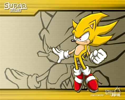 SuperSayanSawneck, Super Sonic - Sonic Battle Wallpaper (1280x1024)...