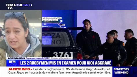 Affaire Jégou Auradou les deux rugbymen français sont mis en examen