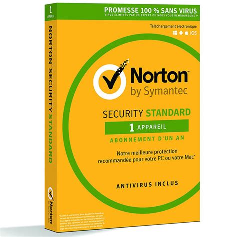 Norton Security Standard 1 PC Licence 1 An DakarStock