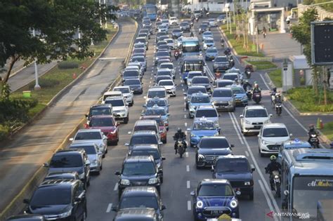 Kemacetan Di Jakarta Berkurang Antara News