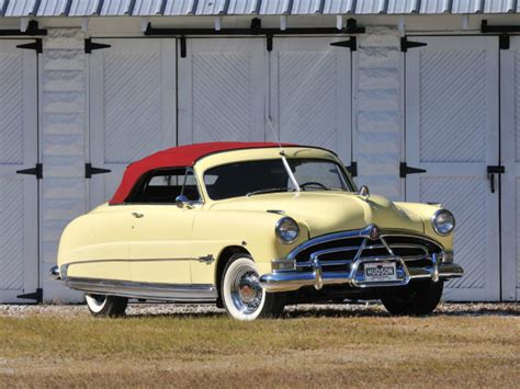 1951 Hudson Hornet Brougham Convertible Retro Luxury Wallpapers