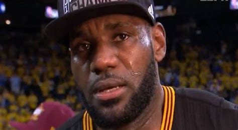 LeBron James will replace Michael Jordan in one category... the Crying ...