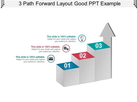 3 Path Forward Layout Good Ppt Example Templates Powerpoint Slides