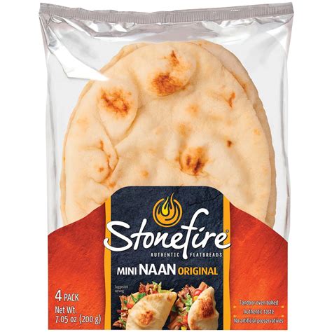 Stonefire Original Mini Naan Shop Bread At H E B