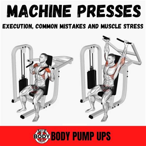 Seated Shoulder Machine Presses | Shoulder press workout, Workout ...