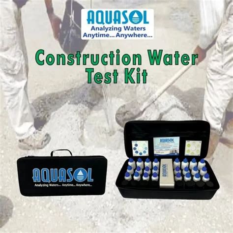 Construction Water Combination Test Kit AE109 At Rs 9540 Piece