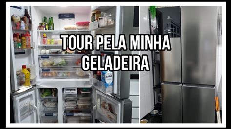 ASMR Falando Baixinho TOUR PELA MINHA GELADEIRA YouTube