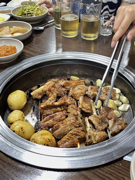 대지숯불갈비ㅣ부산 범일동 맛집 돼지갈비 고깃집 존맛 네이버 블로그