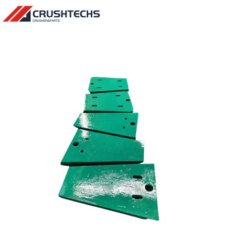 Jaw Crusher Cheek Plates Movable Jaw Plates For Jaw Parts Jaw Crusher