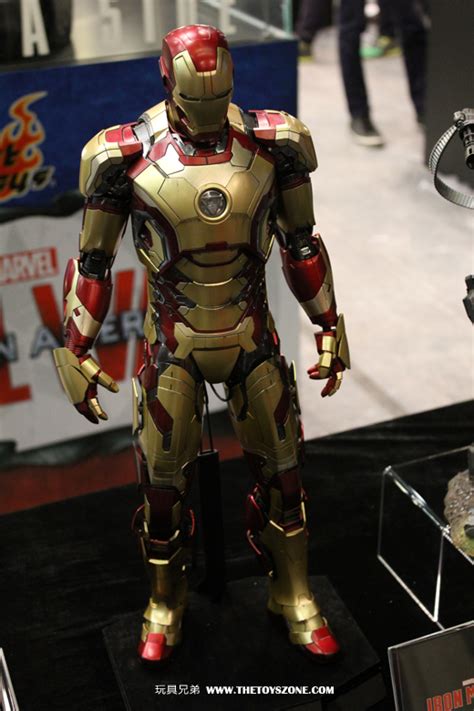 新品消息 Hot Toys 1 4鐵甲奇俠3 鐵甲奇俠 Iron Man Mark 42 Toys Zone D 玩具兄弟
