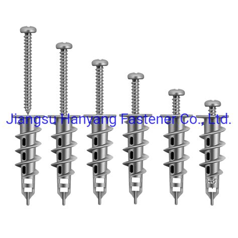 Zinc Self Drilling Drywall Anchors Screws Kit Metal China Stainless