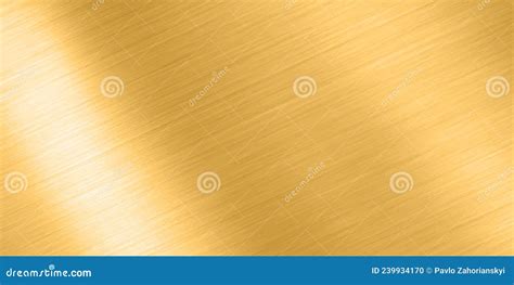 Brushed Metal Texture Vector Gold Background Seamless Gold Metal