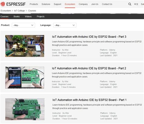 Kincony Esp Iot Lesson Release On Espressif Official Website Smart