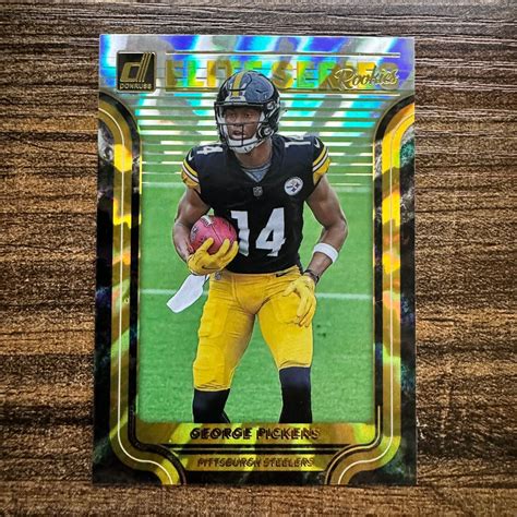 2022 Donruss George Pickens Elite Rookies Esr 21 Pittsburgh Steelers