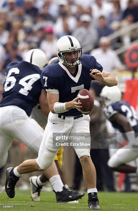 Quarterback Zack Mills Of The Penn State Nittany Lions Hands The Ball