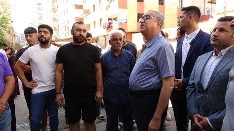 Diyarbakır Valisi Su patlama yerinde incelemelerde bulundu