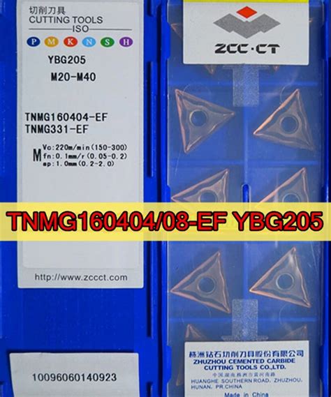 Tnmg Ef Tnmg Ef Ybg Original Zcc Ct Carbide Insert