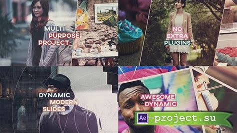 Videohive Dynamic Modern Slides Project For After Effects