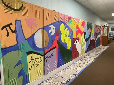 Locker Mural — Hazleton Integration Project