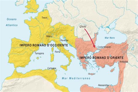 L Impero Romano D Oriente E Occidente Dalla Nascita Alla Caduta Degli