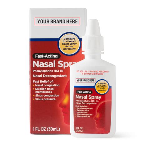 Nasal Allergy Spray Private Label Rapheceutique