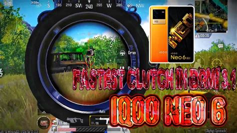 Fastest Clutch In Bgmi 31 Update💥 Iqoo Neo 7 Pro9 Pro Smooth